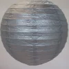 Decostar™ Paper Lantern 18" - Silver - 24 Pieces