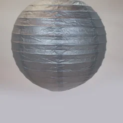 Decostar™ Paper Lantern 14" - Silver - 36 Pieces