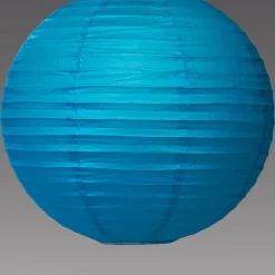 Decostar™ Paper Lantern 18" - Turquoise - 24 Pieces