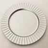 Decostar™ Plastic Charger Plate 13" - Matte Spray Finish - Silver - 24 Pieces