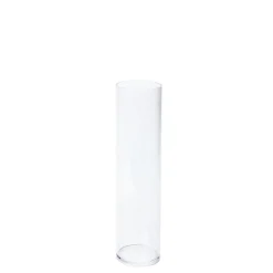 Decostar™ Plastic Cylinder Container 15" - 12 Pieces - Clear
