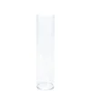 Decostar™ Plastic Cylinder Container 19 " - 8 Pieces - Clear