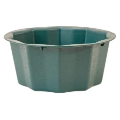 Decostar™ Plastic Floral Container 6½" - Dark Green