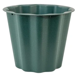 Decostar™ Plastic Floral Container 9" - Dark Green