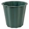 Decostar™ Plastic Floral Container 6" - Dark Green