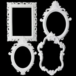 Decostar™ Plastic Frame - Set of 4 - White