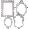 Decostar™ Plastic Frame - Set of 4 - Silver