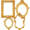 Decostar™ Plastic Frame - Set of 4 - Gold