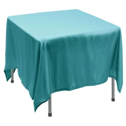 Decostar™ Polyester Square Table Cover 90" - Modern Blue