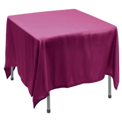 Decostar™ Polyester Square Table Cover 90" - Magenta
