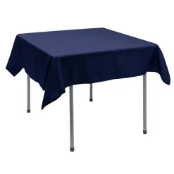 Decostar™ Polyester Square Table Cover 54" - Navy