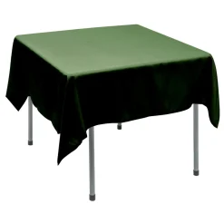Decostar™ Polyester Square Table Cover 70" - Forest Green
