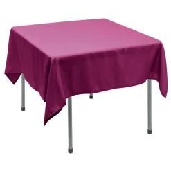 Decostar™ Polyester Square Table Cover 70" - Magenta