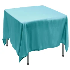 Decostar™ Polyester Square Table Cover 90" - Blue