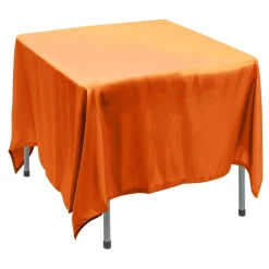 Decostar™ Polyester Square Table Cover 90" - Orange