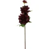 Decostar™ Premium Artificial Dahlia Branch 30" - Burgundy