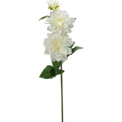 Decostar™ Premium Artificial Dahlia Branch 30" - Ivory
