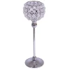 DecoStar™ Real Crystal Goblet/Candle holder -LG 13.5" tall