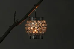 DecoStar™ Real Crystal Hanging Candle Holder - MED