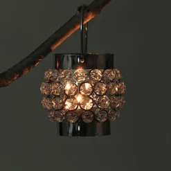 DecoStar™ Real Crystal Hanging Candle Holder - SM