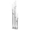 Decostar™ Rectangular Ten Arm Cluster Candle Holder 46"- Silver