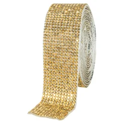 Decostar™ Rhinestone Diamond Adhesive Strips 1.06" - Gold