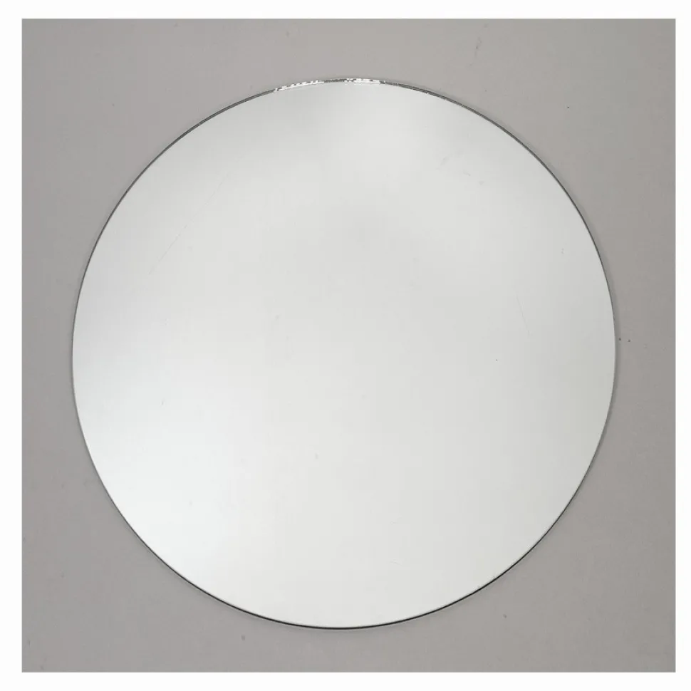Decostar™ Round Glass Centerpiece Mirror 15½"- 24 Pieces