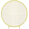 Decostar™ Round Gold Metal Mesh Backdrop Arch - 6.5ft Tall
