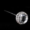 Decostar™ Round Rhinestone Pins 3 3/8" - 24 Pieces