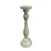 Decostar™ Rustic Candle Holder 14" - White