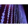 DecoStar™ Satin Top Rod Pocket 20ft. Jewel Crystal Iridescent Diamond Cut Curtain