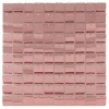Decostar™ Shimmer Wall Panels w/ Clear Backing & Square Sequins - 24 Tiles - Pink Iridescent