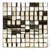 Decostar™ Shimmer Wall Panels w/ Black Backing & Square Sequins - 24 Tiles - Champagne