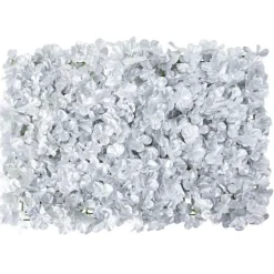 Decostar™ Silver Artificial Flower Mat 24"