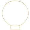 Decostar™ Simple Modern Circle Arch 65" - Gold