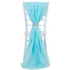 DecoStar™ Single Piece Simple Back Chair Accent - Angel Blue