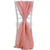 DecoStar™ Single Piece Simple Back Chair Accent - Dusty Rose