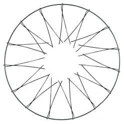 Decostar™ Single Wire Wreath Form 14"