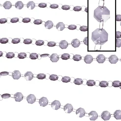 DecoStar™ Smoke 30ft. Acrylic Crystal Beaded Garland (CUSTOMER FAVORITE!)