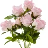 Decostar™ 23" Soft Pink Artificial Flower Bouquet