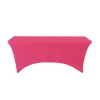 Decostar™ Spandex Rectangle Table Covers 8ft - Magenta