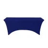 Decostar™ Spandex Rectangle Table Covers 8ft - Royal Blue