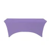 Decostar™ Spandex Rectangle Table Covers 6ft - Lavender