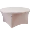 Decostar™ Spandex Round Table Cover 72" - Blush