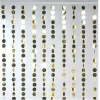 Decostar™ Spangles PVC Circles Beaded Curtain - Gold