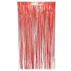 Decostar™ Sparkle Metallic Foil Fringe Curtain 96" - Red