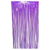 Decostar™ Sparkle Metallic Foil Fringe Curtain 96" - Purple