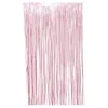 Decostar™ Sparkle Metallic Foil Fringe Curtain 96" - Pink