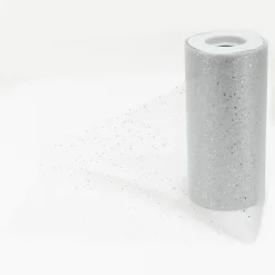 Decostar™ Sparkle Organza Rolls 6" x 25yds - Silver