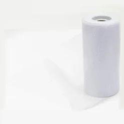 Decostar™ Sparkle Organza Rolls 6" x 25yds - White